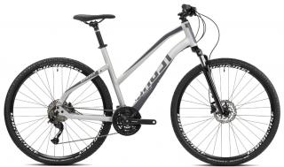 GHOST Square Cross Ladies Grey/Grey Varianta: S