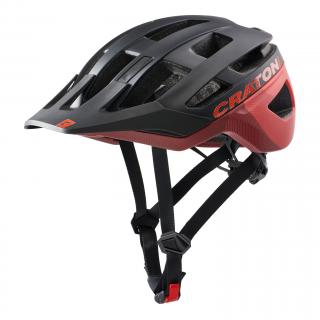 Helma CRATONI AllRace Black/Red Matt Varianta: M/L (56-61cm)