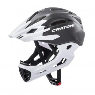 Helma CRATONI C-Maniac Black/White Matt Varianta: S/M (52-56cm)