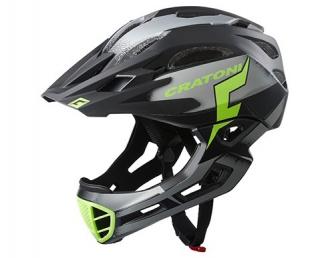 Helma CRATONI C-Maniac Pro Black/Lime Matt Varianta: L/XL (58-61cm)