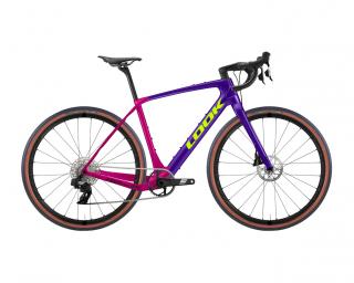 LOOK 765 Gravel RS Apex AXS 1x12 Purple Pink / Fulcrum Rapid Red 500 Varianta: XL