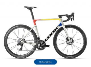 LOOK 795 Blade 2 RS Dura Ace Di2 Iconic Platinum White / Corima WS Evo Varianta: L