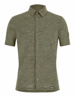 Polokošile SANTINI Summer Gravel Green Varianta: XS