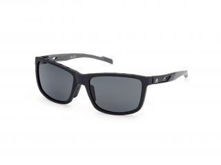 Sluneční brýle ADIDAS Sport SP0047 Matte Black/Smoke Polarized