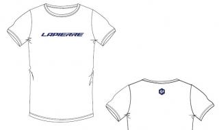 Triko LAPIERRE white Varianta: 3XL