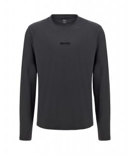 Triko s dlouhým rukávem SANTINI Brand Grey Varianta: L