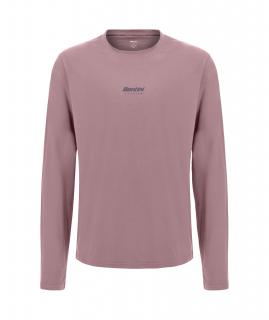 Triko s dlouhým rukávem SANTINI Brand Pink Varianta: L