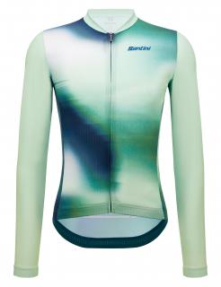 UNISEX Dres s dlouhým rukávem SANTINI Ombra Eco Sleek Green Varianta: XL
