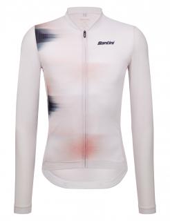 UNISEX Dres s dlouhým rukávem SANTINI Ombra Eco Sleek White Varianta: XL