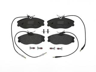 Brzdové destičky  Brembo P61057 přední pro  Citroen Xsara a ZX s motory 2.0i 16V, 2.0HDi 109HP (425144)