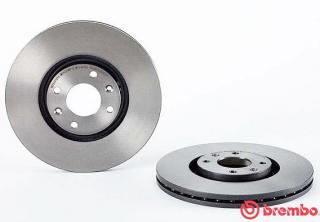 Brzdový kotouč Brembo přední, pro Citroen C4 a C4 Picasso (09993511, 4246C0, 4246P5)
