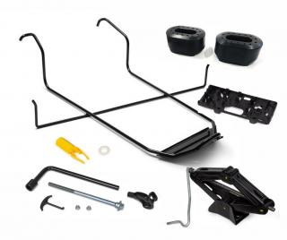 Držák náhradního kola pro Citroën Berlingo L2, Opel Combo L2, Peugeot Rifter L2 a Toyota ProAce City XL (9820723280, 1677096780)