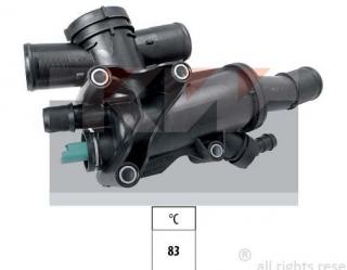 Komora termostatu pro motory 2.0HDi Citroen - Peugeot (1336Y9, 78748, 1880748, 204283)
