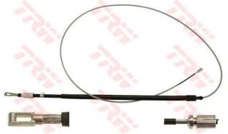 Lanko parkovaci brzdy P/L TRW pro Citroen C5  (4745R5)