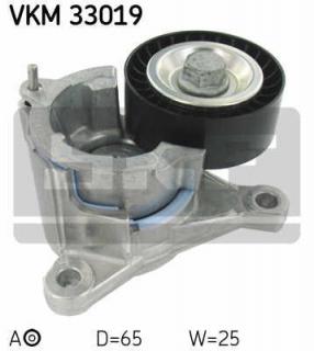 Napínací kladka SKF VKM33019 pro motory Citroen 1.8i 16V, 2.0i 16V (5751F8, 575161, 96362074)