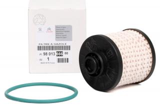 Palivový filtr originál Citroen pro motory 1.6 BlueHDi a 2.0 BlueHDi (Euro 6, 9801366680)