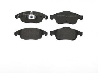 Přední brzdové destičky Brembo pro  C4, C4 Picasso, Berlingo a DS5 (P61083, 425425)