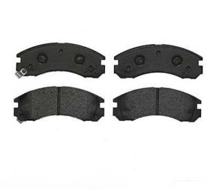 Přední brzdové destičky Brembo pro Citroën C-Crosser 2.4i 16V a 2.2HDi (P54017, 425430)