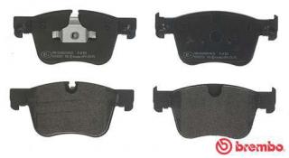 Přední brzdové destičky Brembo pro Citroen C4 Picasso II  a C4 Spacetourer (P61123, 1609898580, P61127)