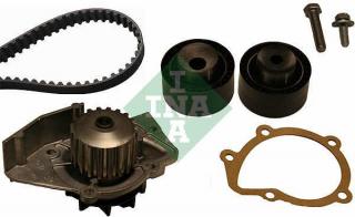 Rozvodová sada s vodní pumpou INA 530011130 pro motory Citroen 2.0HDi (Xsara, Xantia, Berlingo, Evasion)