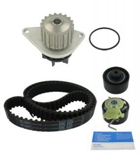 Rozvodová sada s vodní pumpou SKF VKMC03258 pro motory Citroen 1.4i 16V (1609525780, 1610793380)