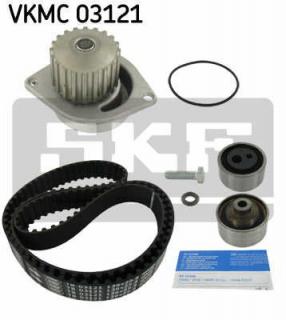 Rozvodová sada SKF s vodní pumpou pro motory Citroen 1.5D (VKMC03121, AX, Saxo, Xsara, 1611898880, 0831T2, 083177)