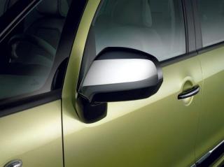 Sada chromovaných krytů zrcátek pro Citroën C3 Picasso, C4 Picasso a Peugeot 3008 a 5008.