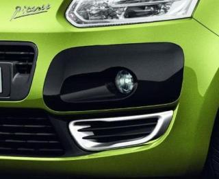 Sada dvou chromovaných rámečků masky pro C3 Picasso – originál Citroën