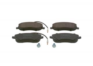Sada předních brzdových destiček Bosch pro Citroen C8 a Jumpy  (BO 0986424789, 425220, 425231, 425457)