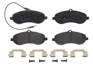 Sada předních brzdových destiček Brembo  pro Citroen JUMPY (P61096, 425364, 425366, 4254A1, 4254A2, SK)