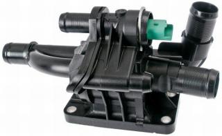 Skříň termostatu pro motory 1.6HDi a 1.4HDi Citroen - Peugeot (1336AF, 203983, 1880734)