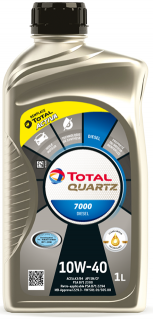 TOTAL QUARTZ  DIESEL 7000 10W40  1l - polosyntetický motorový olej (SK117453)