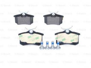 Zadní brzdové destičky Bosch pro Citroen Berlingo, C2, C3, C3 Picasso, C3II, C4, C8, DS3 a Xsara Picasso