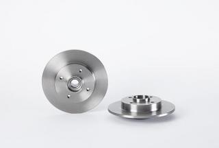 Zadní brzdový kotouč Brembo pro Citroen C4 a DS4 (1609249980, 08A85817, 424965, 424966)S2