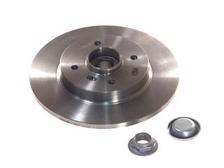 Zadní brzdový kotouč s ložiskem a ABS senzorem, Brembo pro Citroen Berlingo, C4, C4 Picasso, DS4 a DS5 (08A72917, 424946) S1