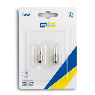 Žárovka T4W Cartechnic s kovovou paticí 4W (6216C7, 1278738)