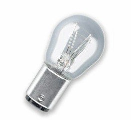 Žárovky P21/4W dvouvláknová žárovka s kovovou paticí  21/4W  (6216E1, 1278133)