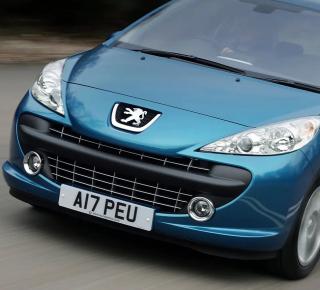 Zimní štít pro Peugeot 207 do faceliftu - originál Peugeot (7429F9)