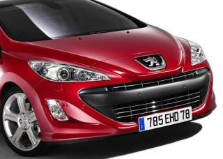 Zimní štít pro Peugeot 308 původní řada, clona chladiče (7429G3)S1