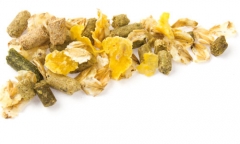 Ovator-Mifuma MIFUMA Prémiové jablečné müsli pro králíky, morčata , Velikost 6 kg + 1 kg NAVÍC ZDARMA