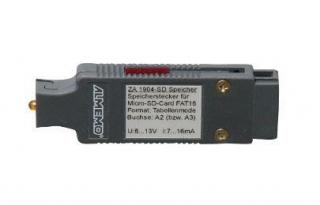 Paměťový konektor ALMEMO® ZA1904SD s paměťovou kartou Micro SD