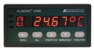 Panelový přístroj - AHLBORN ALMEMO 4390-2 s 1 univerz. vstupem