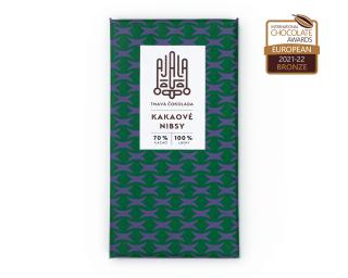 AJALA CHOCOLATE Kakaové nibsy 70% Cacao 100% Lásky