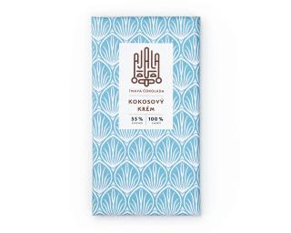 AJALA CHOCOLATE Kokosový krém 55% Cacao 100% Lásky