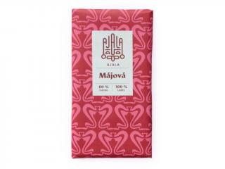 AJALA CHOCOLATE Májová 66 % Cacao 100 % Lásky