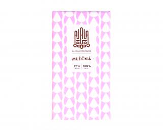 AJALA CHOCOLATE Mléčná 57 % Cacao 100% Lásky