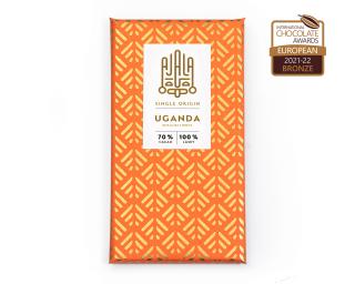 AJALA CHOCOLATE Uganda 70% Cacao 100% Lásky