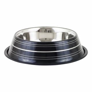 Akinu DELUXE Nerez miska pro psy černá 2,6 l