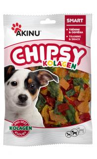 Akinu Kolagen chipsy pamlsek pro psy 60 g