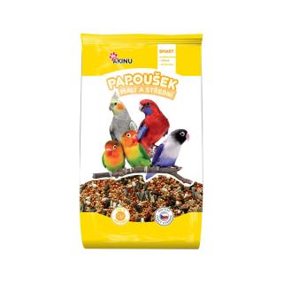 Akinu Kompletní menu krmivo pro malé papoušky 1 kg